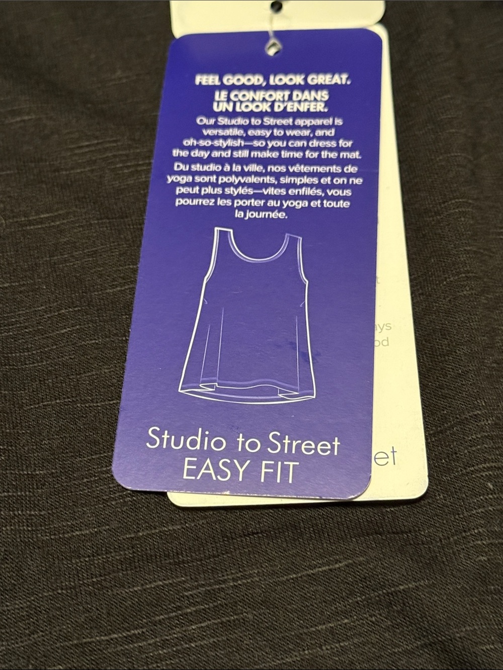 GAIAM Black Racerback Performance Tank - Picture 3 of 6